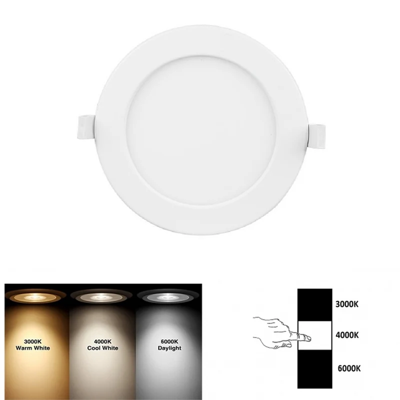 LED-Einbaustrahler rund | 24W | Ø225mm | CCT – 3 Lichtfarben