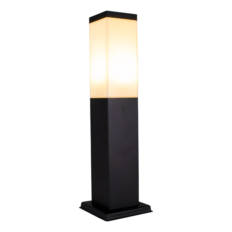 Moderne stehende Außenleuchte schwarz 45 cm IP44 | Havanna