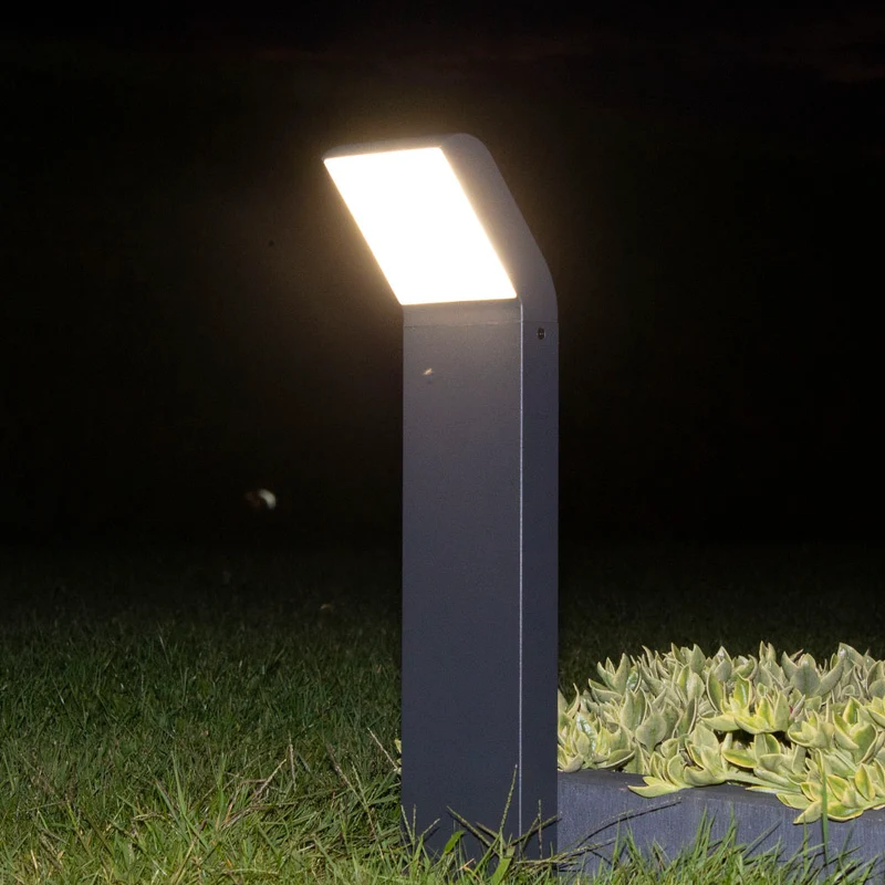 Clark | LED-Stehleuchte für den Außenbereich | 12W | IP54 | schwarz | 50cm