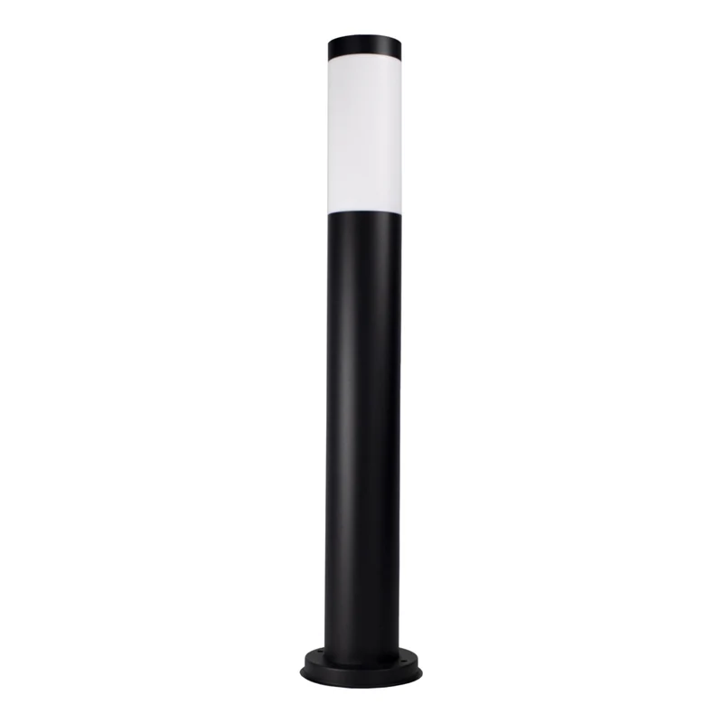Gomera | Stehende Außenleuchte schwarz rund 65 cm IP44