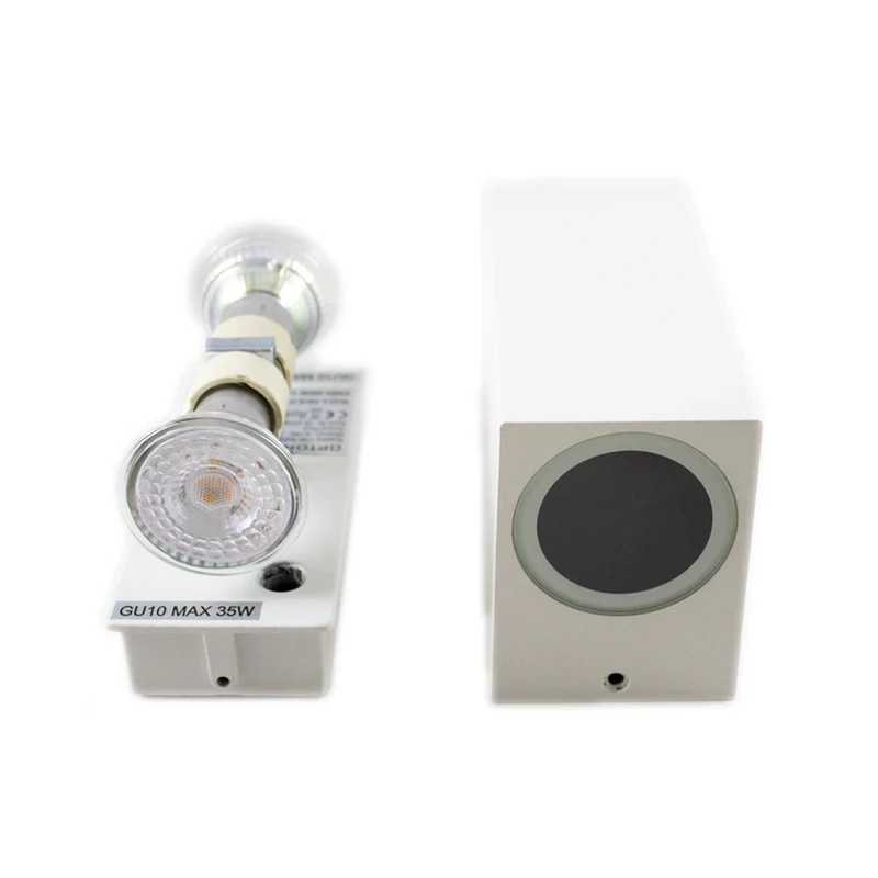 LED-Außenstrahler | San Francisco | IP44 | 2x GU10 | Weiß