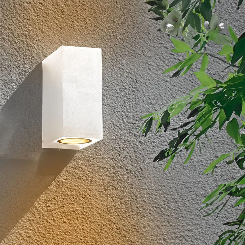 LED-Außenstrahler | San Francisco | IP44 | 2x GU10 | Weiß