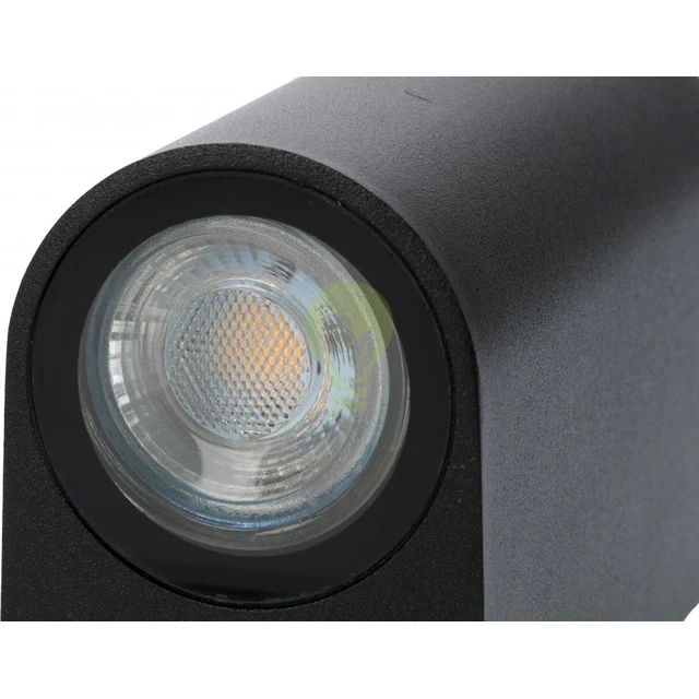 LED-Außenstrahler | Santa Barbara | IP44 | 2x GU10 | Schwarz