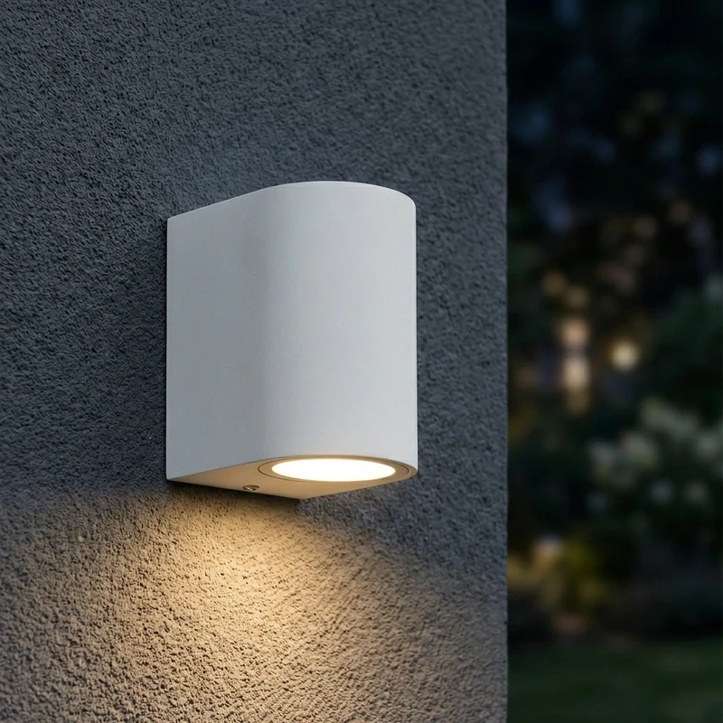 LED-Außenstrahler GU10 | Sacramento | IP44 | Weiß