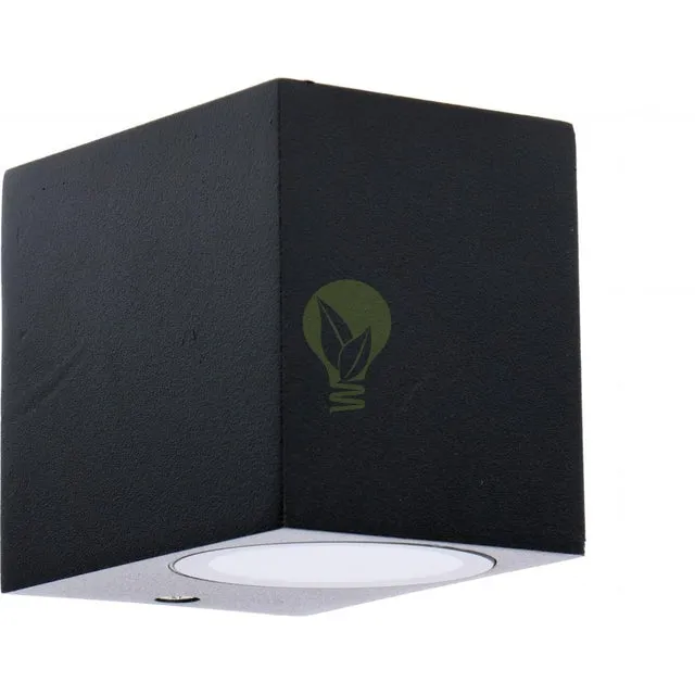 LED-Außenwandleuchte GU10 | San Diego | Schwarz | IP44