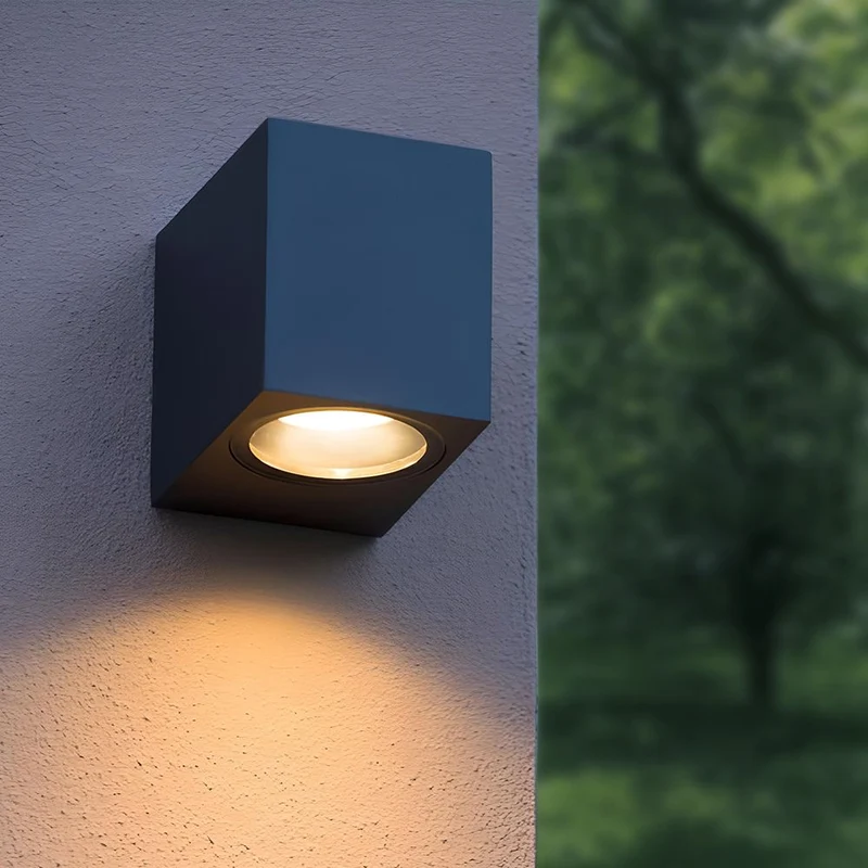 LED-Außenwandleuchte GU10 | San Diego | Schwarz | IP44