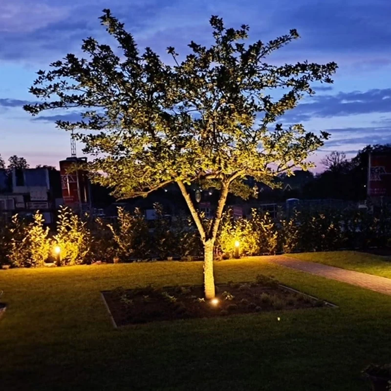 LED Bodenstrahler GU10 rund | Rhodos | Edelstahl | IP66