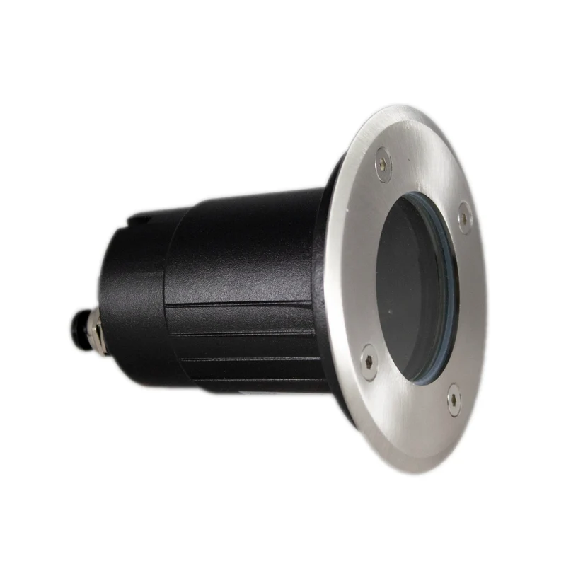 LED Bodenstrahler GU10 rund | Rhodos | Edelstahl | IP66