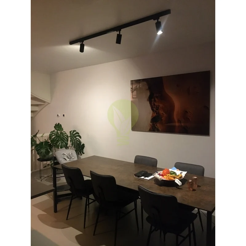 LED-Schienenspot für GU10-Spot | 3-phasig | Schwarz