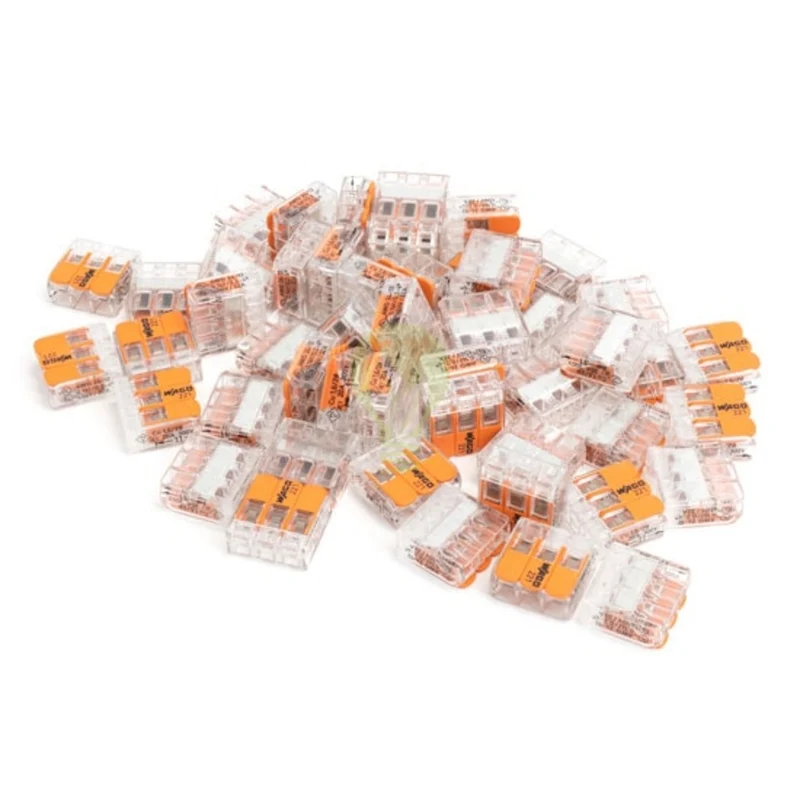 221-413 WAGO Verbindungsklemme / Schweißklemme - 3-fach 0,2mm bis 4mm | Pro 50 Stück