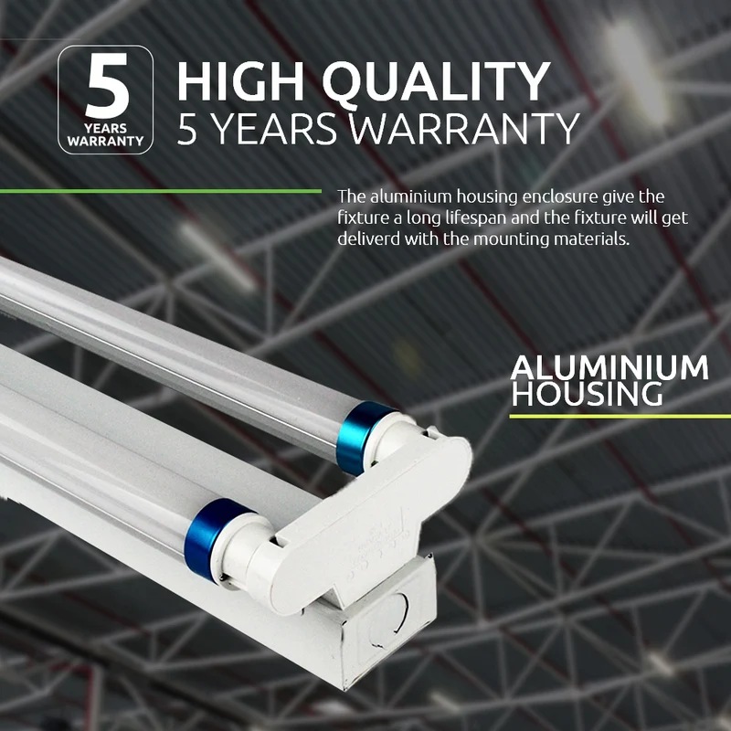 LED TL-Leuchte 120 cm (doppelt) | 5 Jahre Garantie