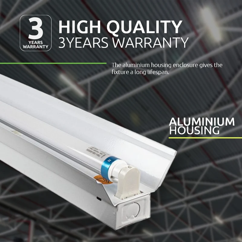 LED-Leuchtstofflampe 120 cm (einzeln) mit Reflektor