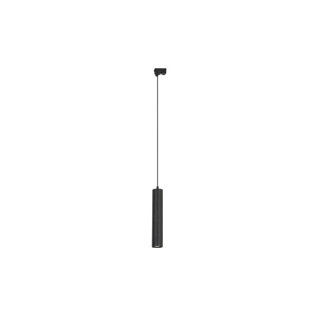 1-Phasen-Hängelampe 29cm mit GU10-Fassung | Schwarz | 1 Meter