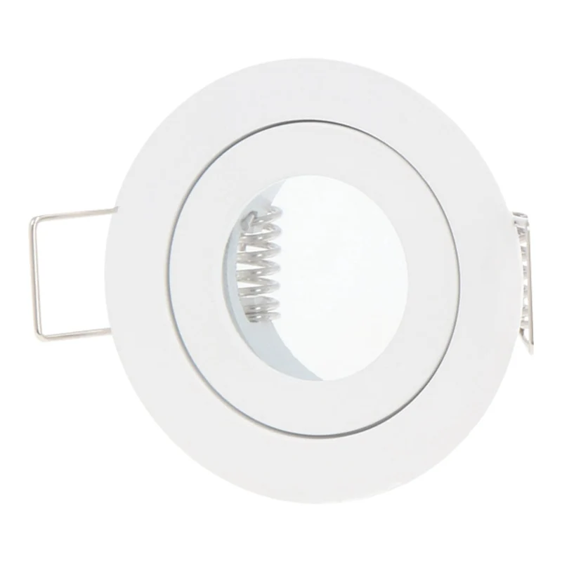 Weißer Mini-Badezimmer-Einbaustrahler | Ø42mm | Wasserbeständig | Single | runden