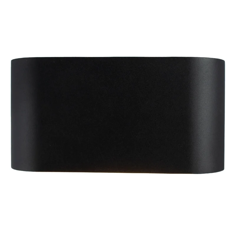 HighLight | Wandleuchte | schwarz und gold | Oval | G9-Fassung