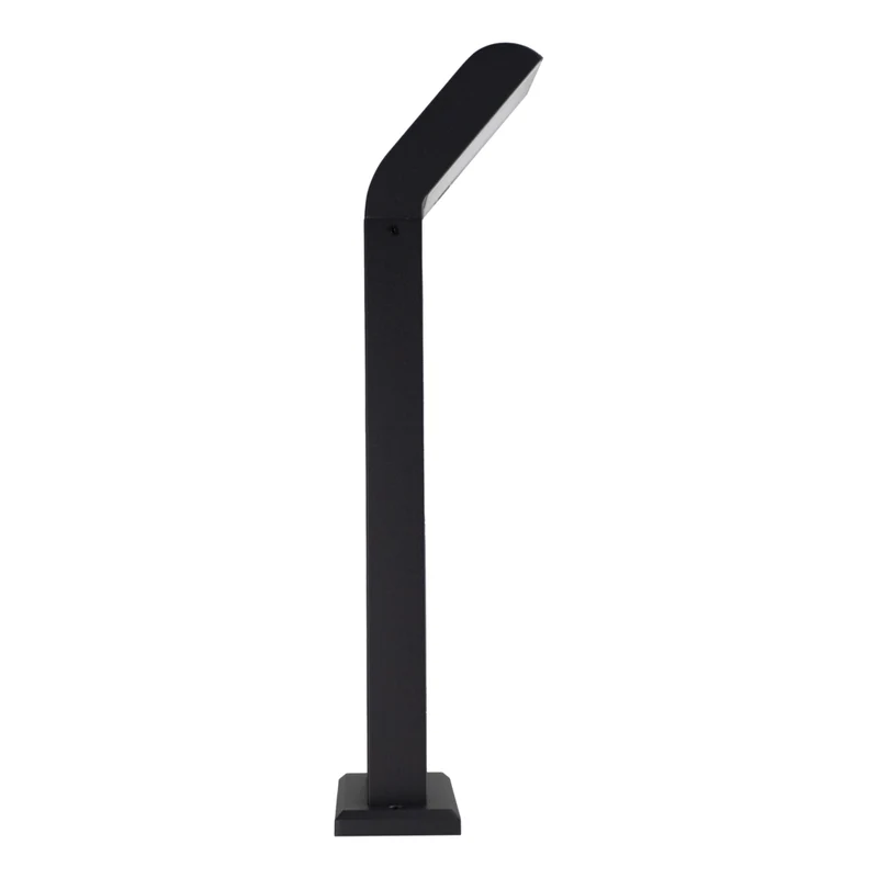 Schwarze LED-Stehleuchte für den Außenbereich 12W IP54 | 80cm | Karlc