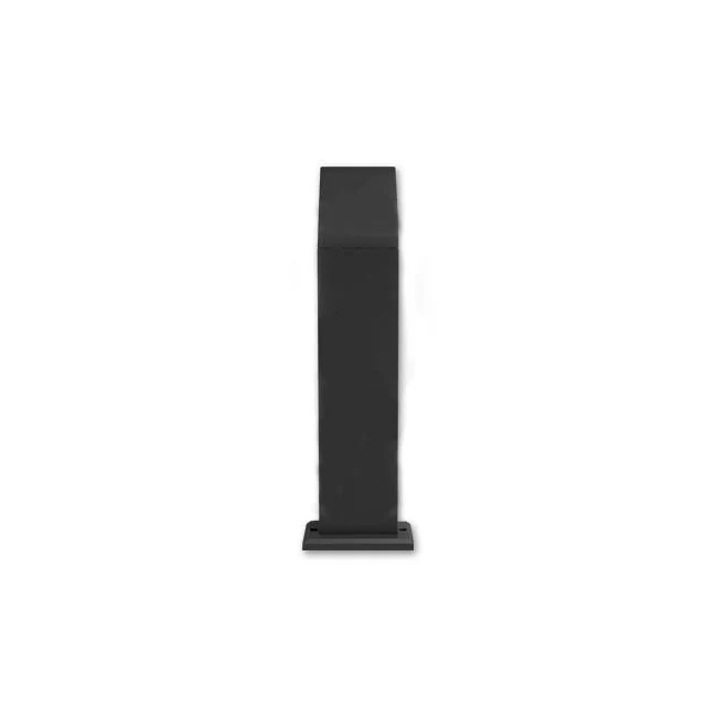 Schwarze LED-Stehleuchte für den Außenbereich 12W IP54 | 80cm | Karlc