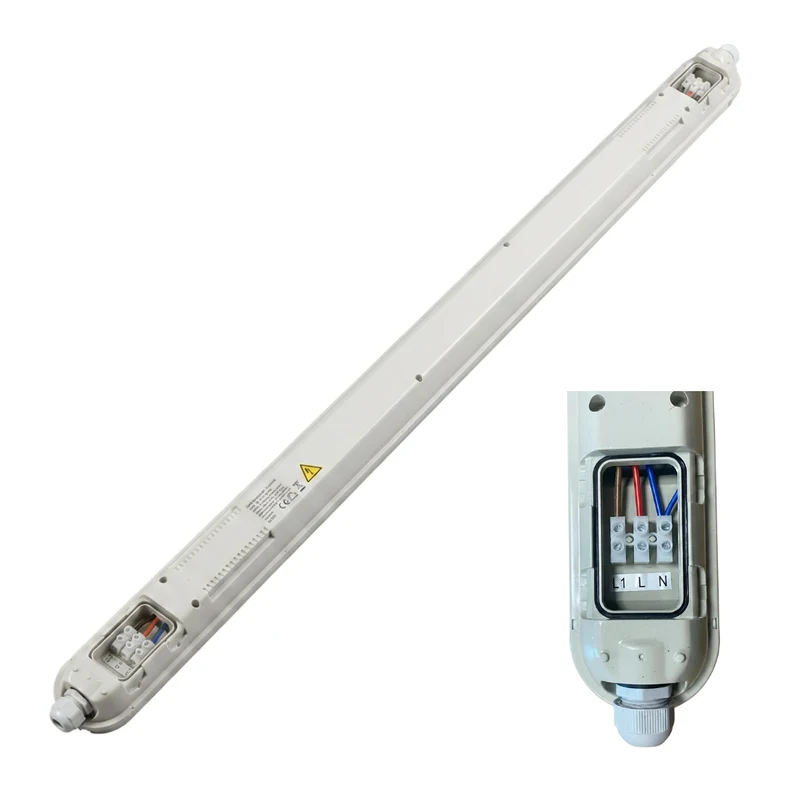 LED-Leuchtstofflampe mit Notbeleuchtung | 150cm | 55W | Wasserdicht