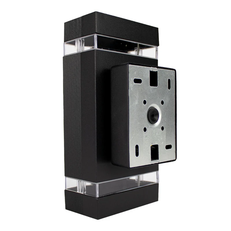LED-Außenwandleuchte | 2x GU10 | Schwarz | IP54 | Dimmbar