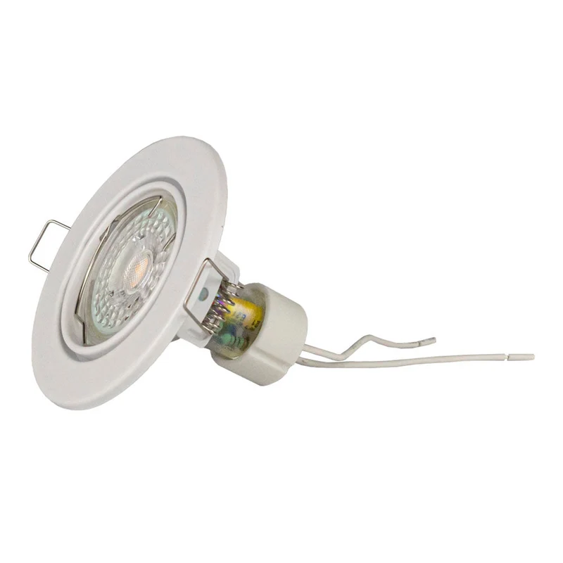 LED-Spot-Leuchte | Neigbar | Ø63mm | Rund | Weiß
