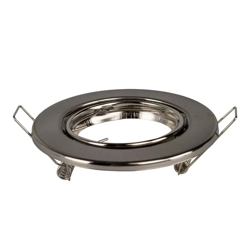 LED-Spot-Leuchte | Neigbar | Ø63mm | Rund | Silber