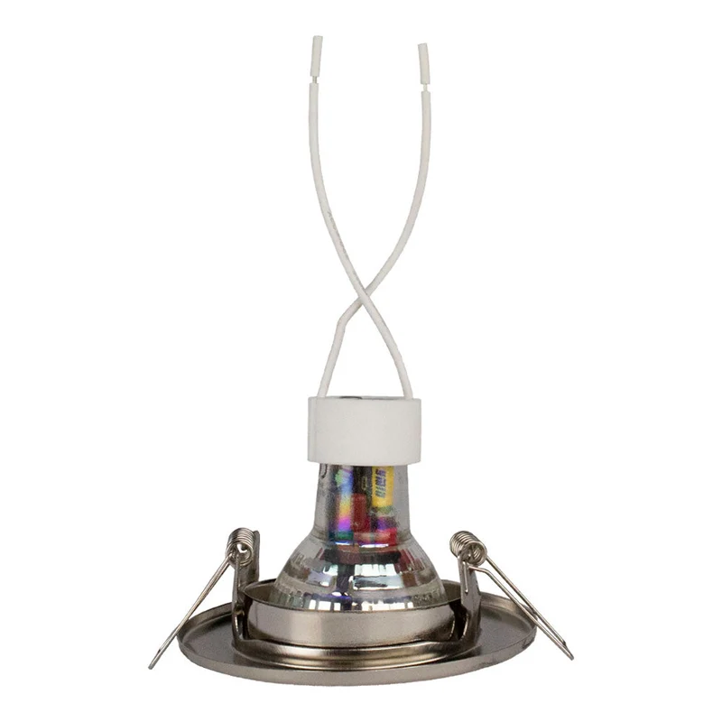 LED-Spot-Leuchte | Neigbar | Ø63mm | Rund | Silber