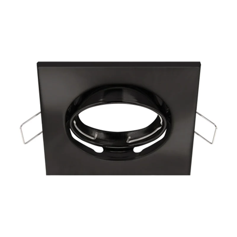 LED-Spot-Leuchte | Neigbar | Ø63mm | Quadratisch | Schwarz
