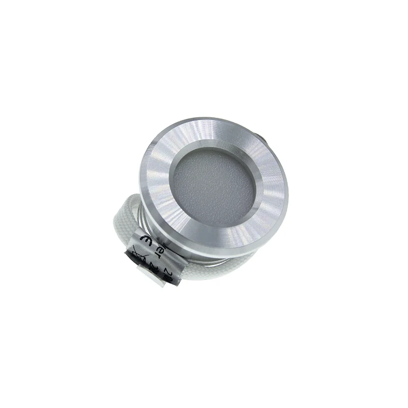 LED-Veranda-Einbaustrahler | Mini | Ø31mm | 1,5W | Dimmbar – Silber