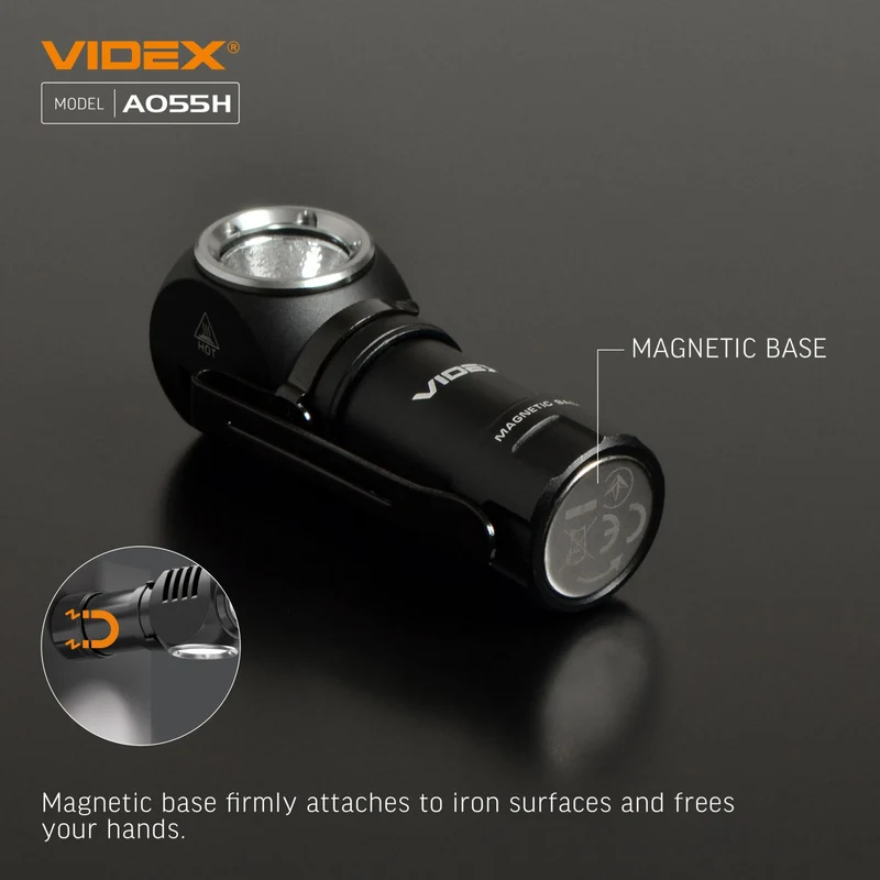 LED-Taschenlampe / Stirnlampe 10 Watt | Magnetisch | Wiederaufladbar | 600 Lumen | 5700K – Tageslicht