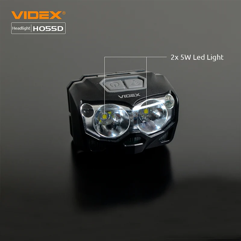 LED-Stirnlampe 10 Watt | Batterie | 500 Lumen | Sensor | 5000K – Tageslicht