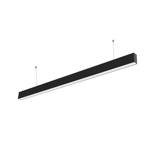 LED Linear Hängeleuchte schwarz - Büroleuchte - 40 Watt | 120cm | 4000K – Naturweiß