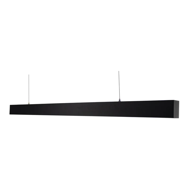 LED Linear Hängeleuchte schwarz - Büroleuchte - 40 Watt | 120cm | 4000K – Naturweiß