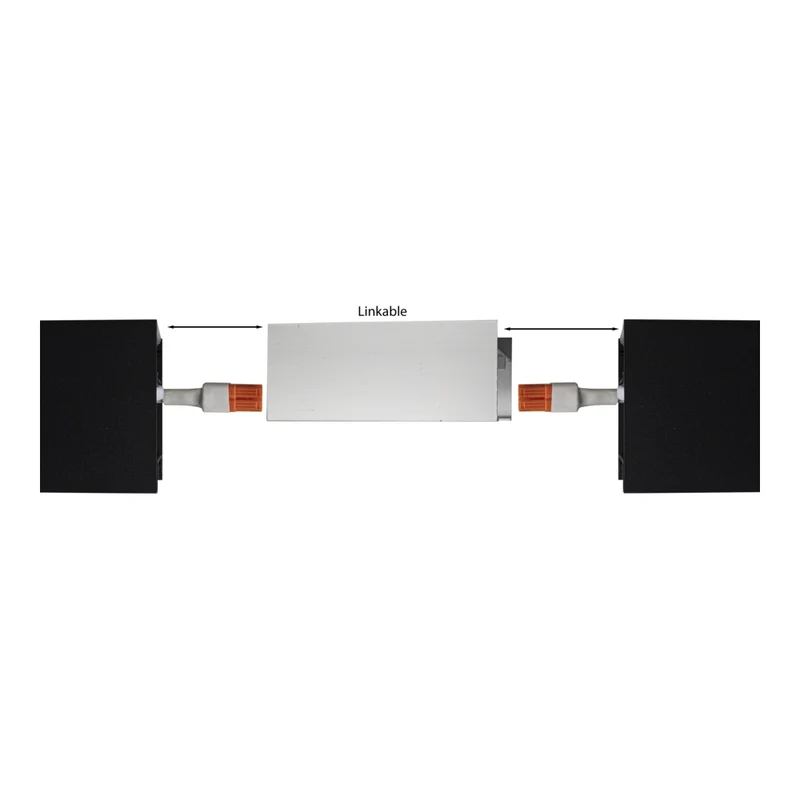 LED Linear Hängeleuchte schwarz - Büroleuchte - 40 Watt | 120cm | 4000K – Naturweiß