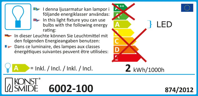 Konstsmide LED-Minilichterkette, warmweiß