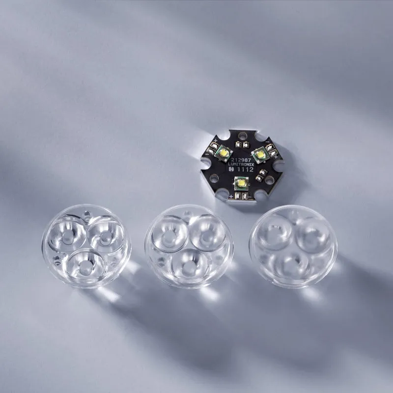 LEDiL SATU 21,8mm LED-Linse, u. a. optimiert für Osram