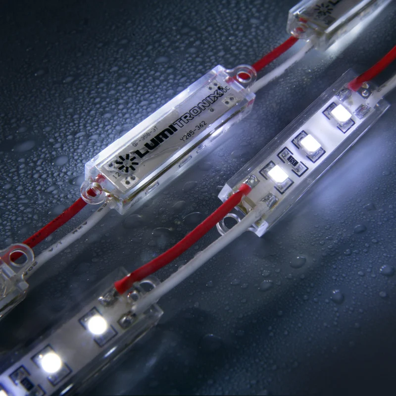 Wasserfestes LED-Modul, 3x SMD-LED, 49mm, 12V