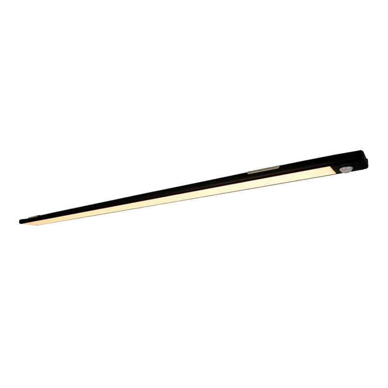 LED-Schrankbeleuchtung mit Sensor | 3,5W | Schwarz | 60cm | 3000K