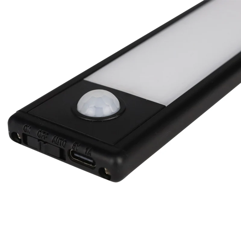 LED-Schrankbeleuchtung mit Sensor | 1,5W | Schwarz | 24cm | 3000K