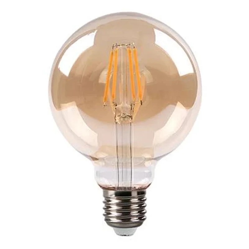 LED-Glühlampe 6W | G125 | 3-stufig dimmbar | E27 | 2700K – Warmweiß