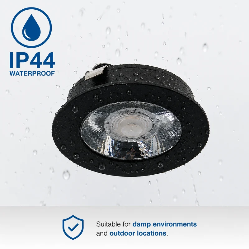LED-Möbelstrahler | 12V | Baston | Ø55mm | Schwarz | 3W