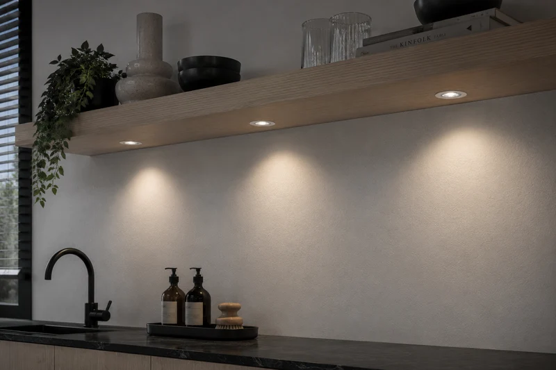 LED-Möbelstrahler | 12V | Baston | Ø55mm | Weiß | 3W