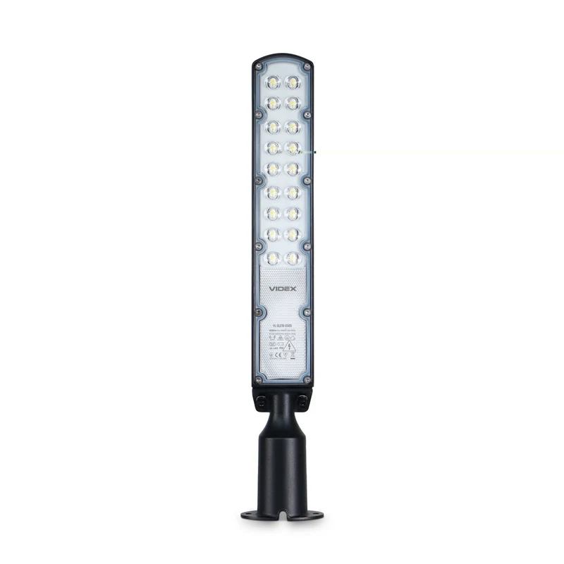 LED Straßenlaterne schwarz PLAYA | Eco-Serie | 50W | IP65 | 100lm/w | 5000K
