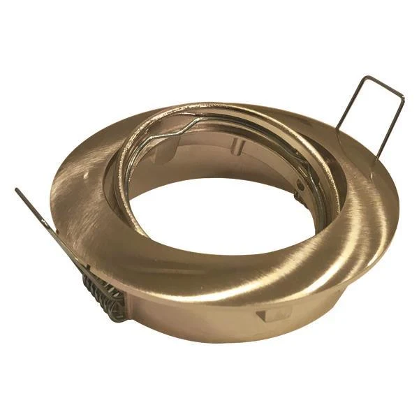 LED-Spot-Leuchte kippbar | Ø75mm | Messing