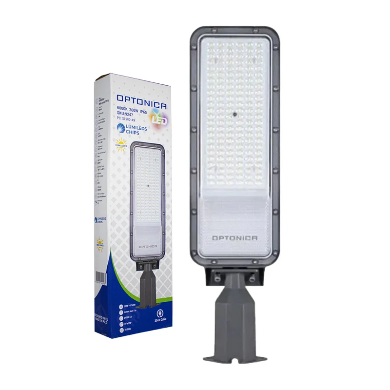 LED-Straßenleuchte KORA | 200W | IP65 | 120lm/w