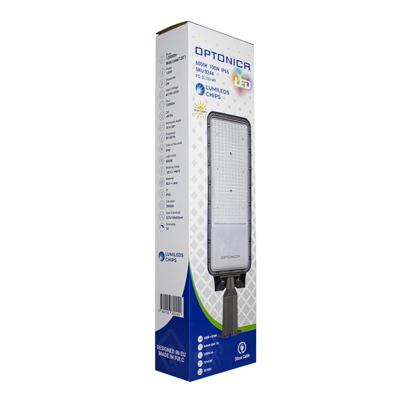 LED-Straßenleuchte KORA | 100W | IP65 | 120lm/w
