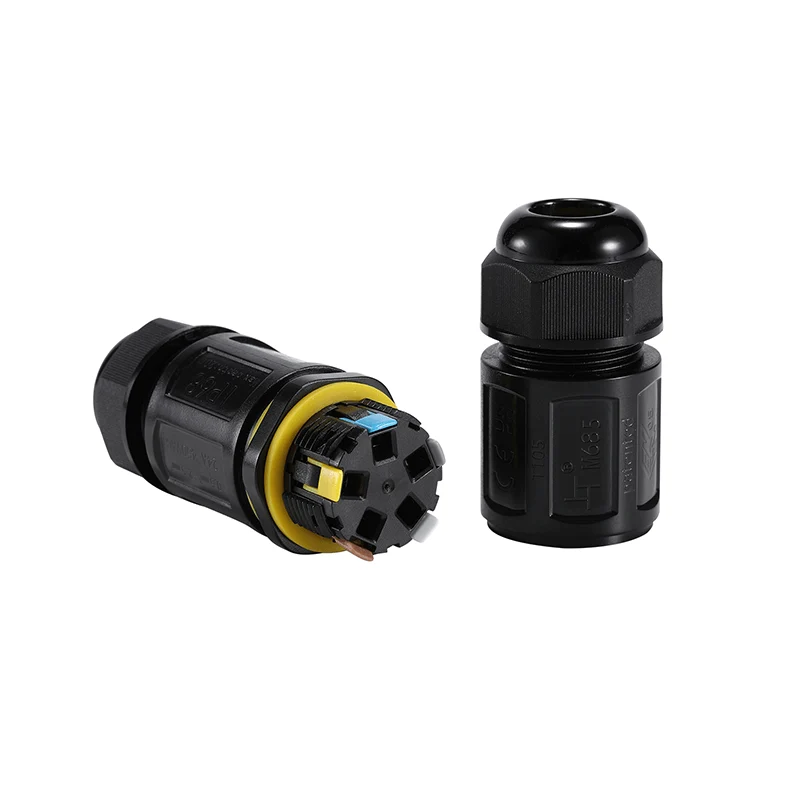 5-poliger wasserdichter I-FORM-SCHNELL-Anschluss | Für 4–14 mm Kabel