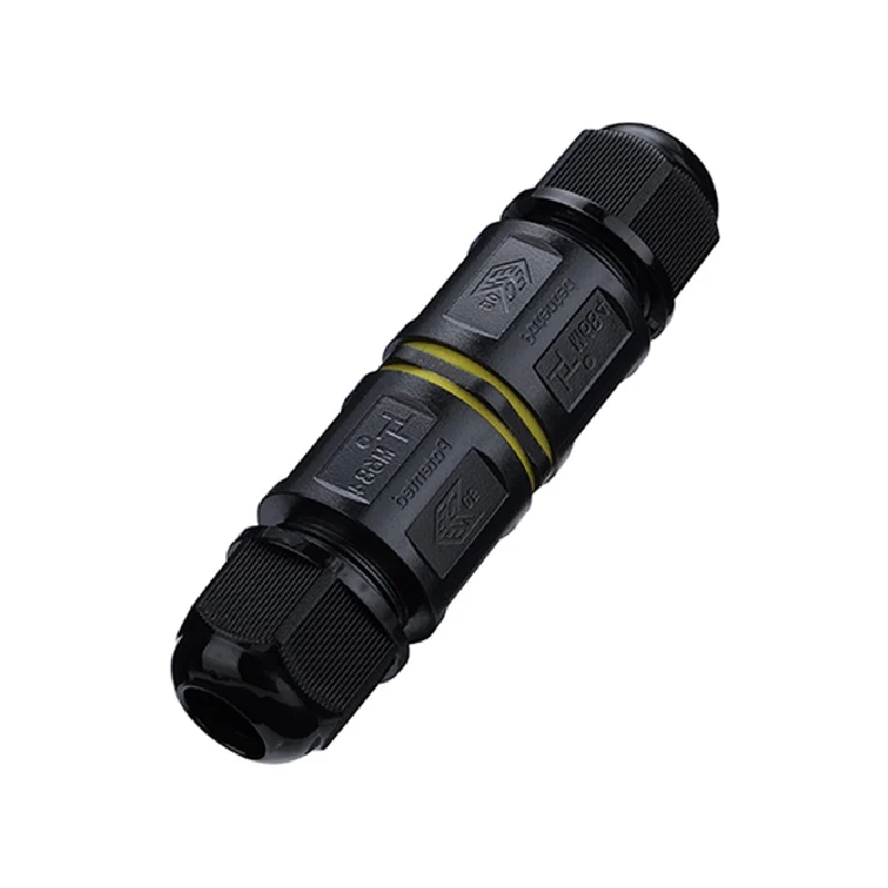 3-poliger, wasserdichter I-Shape-Schnellverbinder | Für 4–11 mm Kabel
