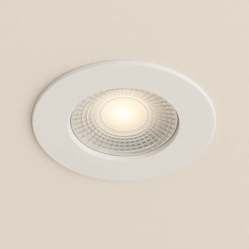 LED-Flacheinbaustrahler Weiß | 6W | Dimmbar | CCT | 70mm