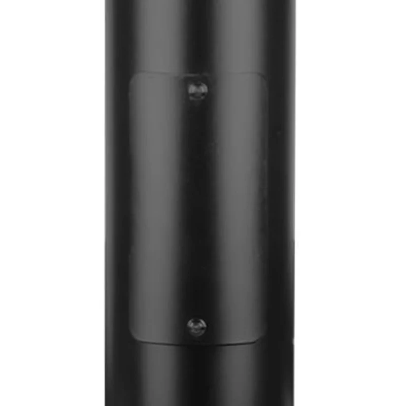 Schwarzer Lichtmast - Ø60mm | 3 Meter | Max. 6 Meter
