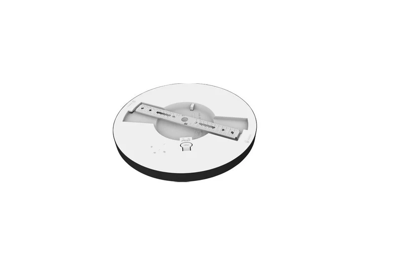 LED Deckenleuchte rund | 30CM | 12/18/24 Watt | Lichtfarbe einstellbar | Schwarz